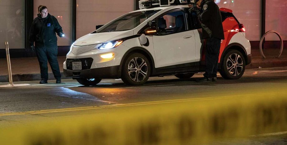 Cruise, Беспилотное такси, Беспилотный транспорт, Авто, Автомобили, ДТП, Женщина, Инцидент, Фото