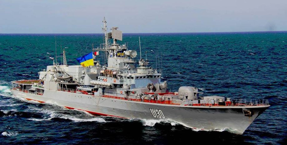 Флагман ВМС Украины "Гетман Сагайдачный"/Фото: Википедия