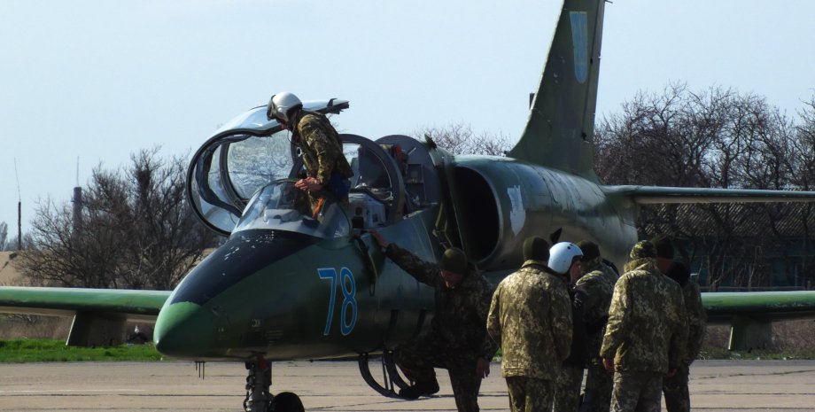 Л-39М1, украина, пилоты, аэродром, небо, самолет