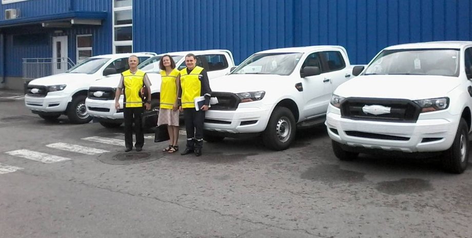 Пикапы от НАТО / Фото: facebook.com/UkraineNatoMission