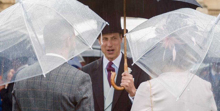 принц Уильям, садовая вечеринка, Букингемский дворец