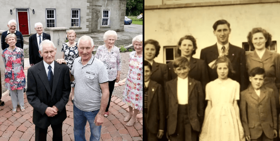 Сім'я загальним віком 1075 років, секрет довголіття, відмова від алкоголю, Історія сім'ї Доннеллі, світовий рекорд, найстаріша сім'я у світі