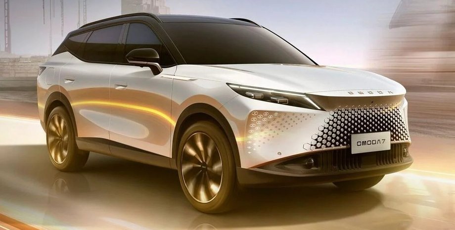 Omoda 7, Chery Omoda 7, Chery Omoda, новий Omoda 7, кросовер Omoda 7