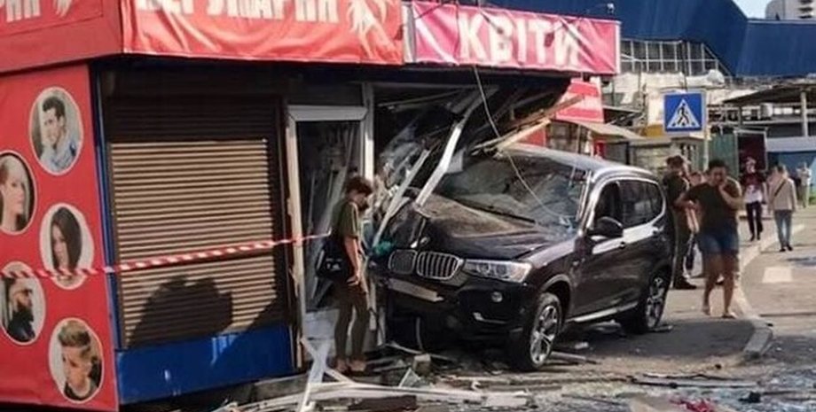 Київ, Позняки, ДТП,