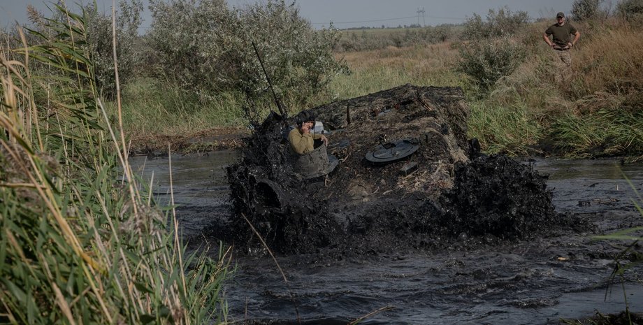 33 ОМБр, Покровськ, річка всу, покровськ 33 ОМБр,