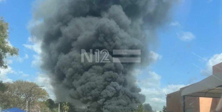 ракетний удар по ізраїлю