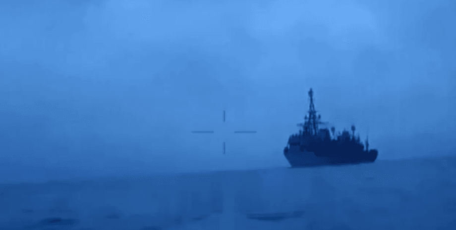 Иван Хурс, атака на иван хурс, атака бпла, атака дронов, российский корабль, разведывательный корабль