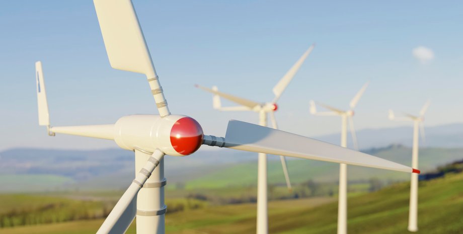 Вітрогенератори на рівнині