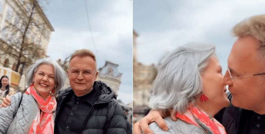 Андрей Садовый показался с женой Екатериной