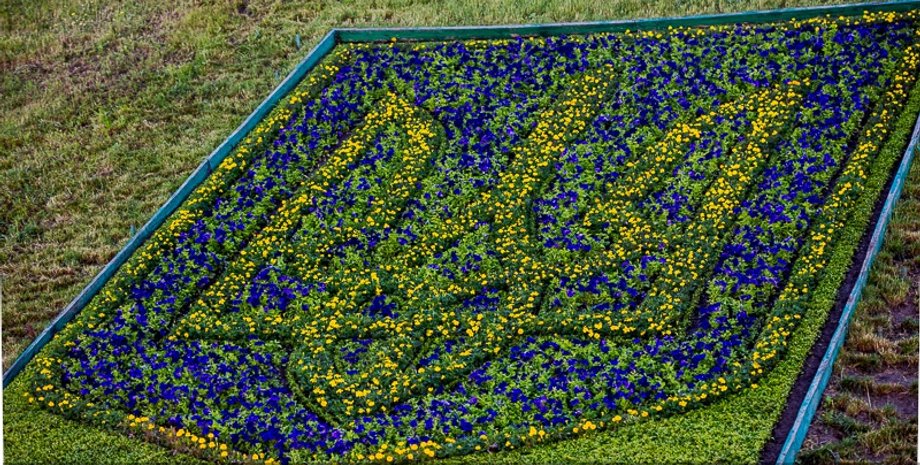 Клумба в Харькове / Фото: Харьковский горсовет