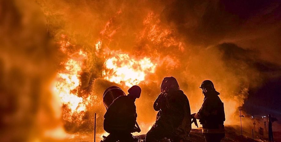 новини києва, війна в україні, промислове підприємство, пожежа