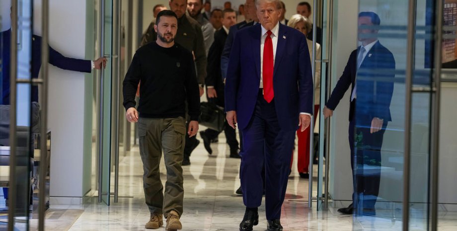 Макрон, Зеленський, Трамп, Париж, переговори