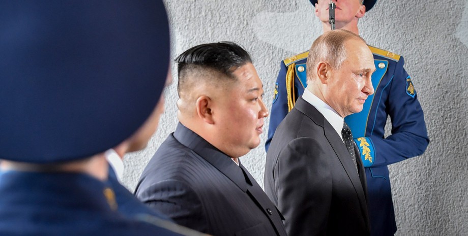 Путин, Ким Чен Ын, президент России, оружие