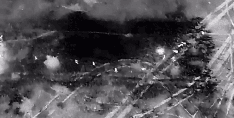 в ходе контрнаступления кассетные боеприпасы