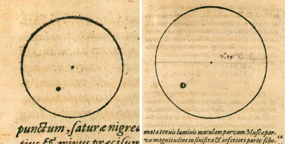 Кеплер рисунки Солнце