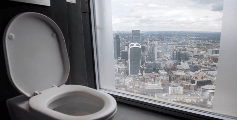 унітаз, ванна кімната, вікно