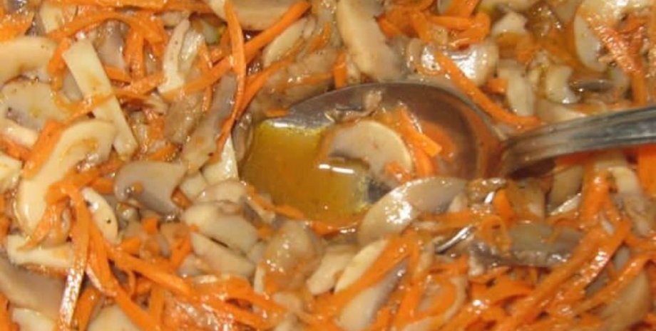 грибы по-корейски