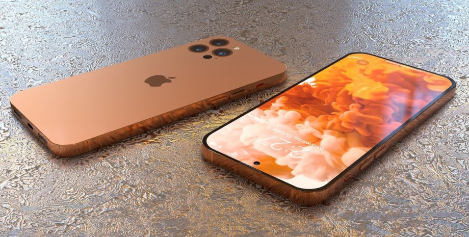 Apple iPhone на столе