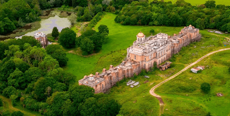 Дворец Гамильтон, особняк в Великобритании, заброшенный особняк, заброшенный дом, строительство, недвижимость, миллионер