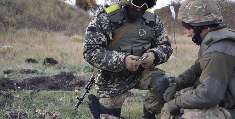 Силы АТО в Донбассе / Фото: штаб АТО