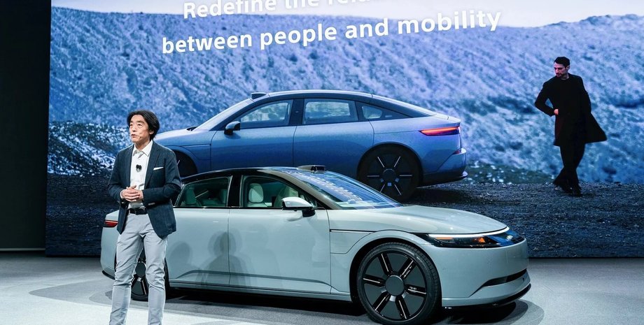 Sony Afeela, автомобіль Sony, електромобіль Sony