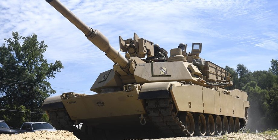 танк Abrams, танк, військова техніка, M1A1 Abrams