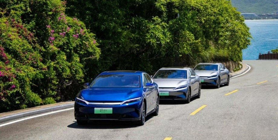 Электромобили BYD, электромобили Tesla, продажи электромобилей, рынок электромобилей, китайские электромобили