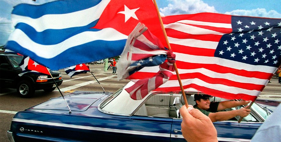 Флаги США и Кубы / Фото: 17tv.com.ua