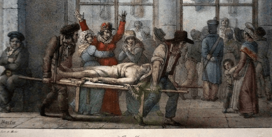 тіло, смерть, морг, виставка, зал, невпізнані тіла, померлий, Париж, Франція, історія, відвідувачі, музей, потопельник, жінка, газети