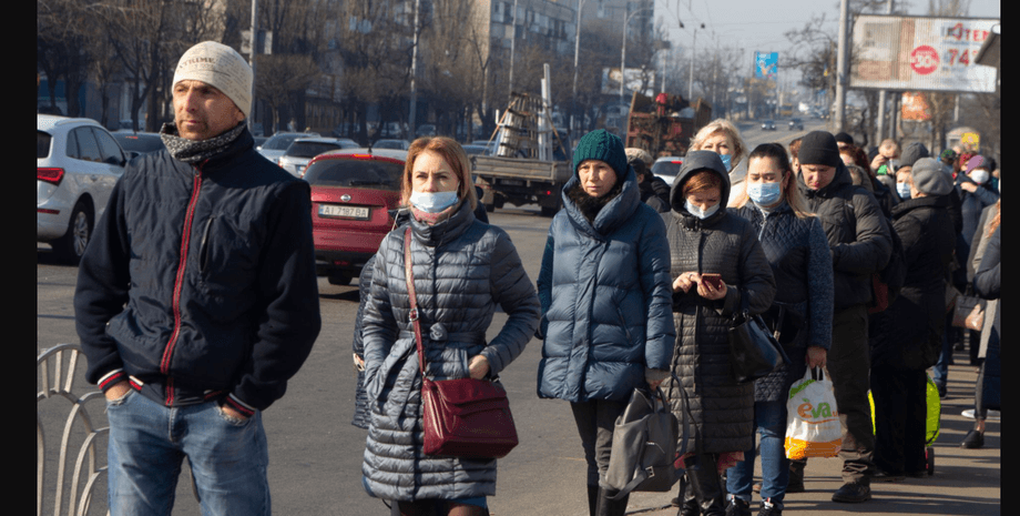 люди, коронавирус, улица, фото