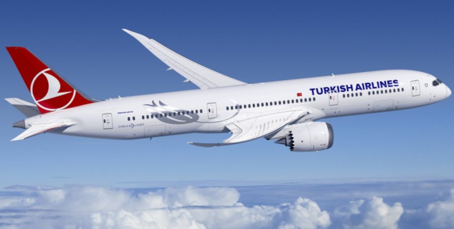 скасування польотів над україною, рейс Turkish Airlines, турецькі авіалінії