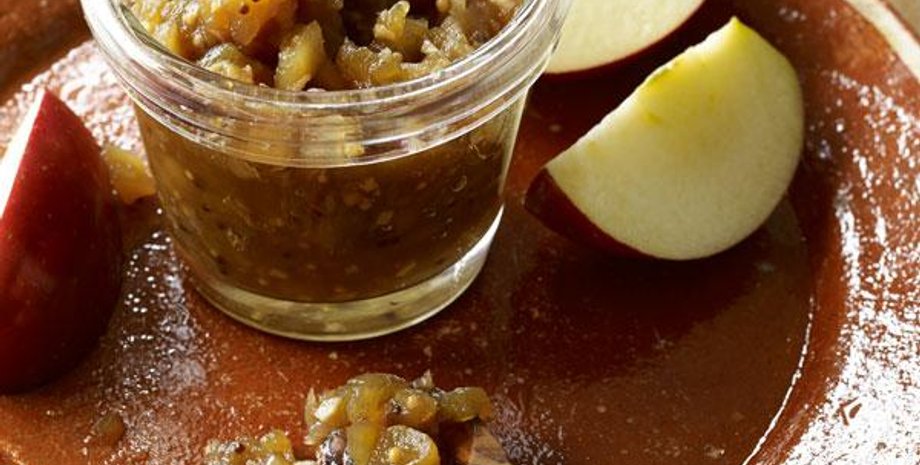 Яблочный чатни, чатни, сладкий чатни, индийская кухня