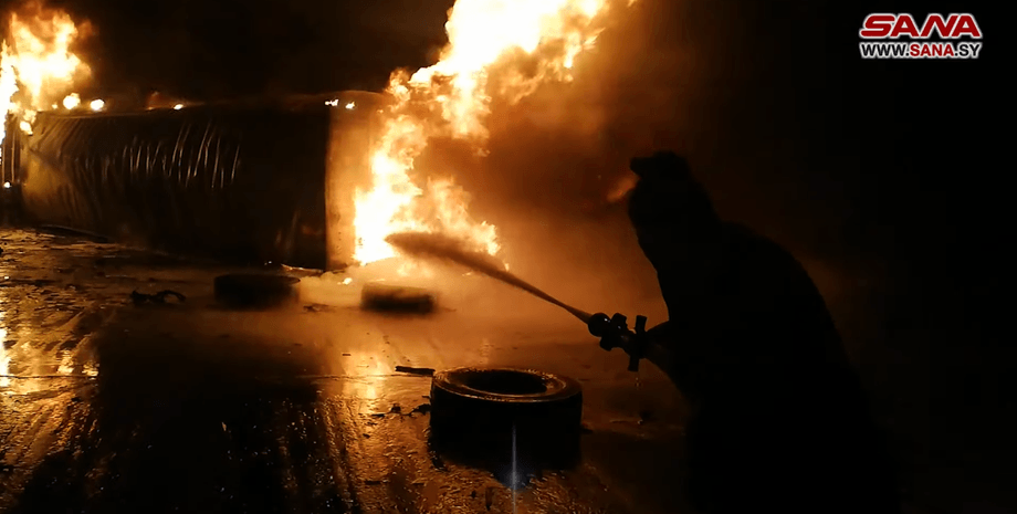 атака израиля по сирии