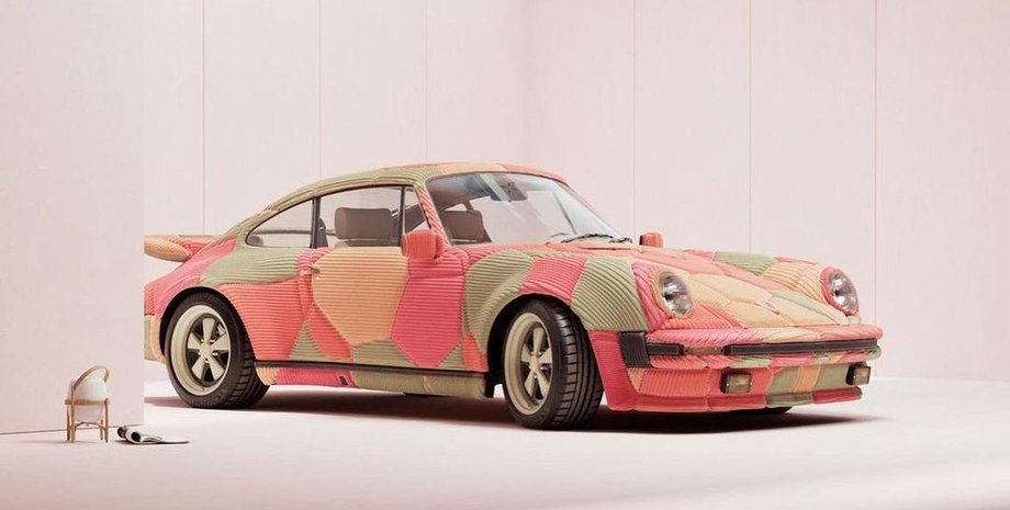 Порше 930, арт-объект, Porsche 911 Turbo, Porsche 911