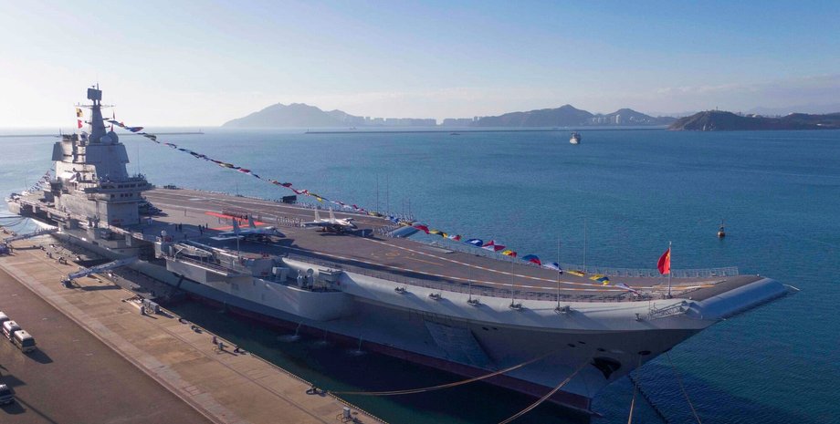 Китайский авианосец Shandong