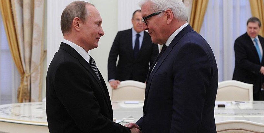 Владимир Путин, Франк-Вальтер Штайнмайер