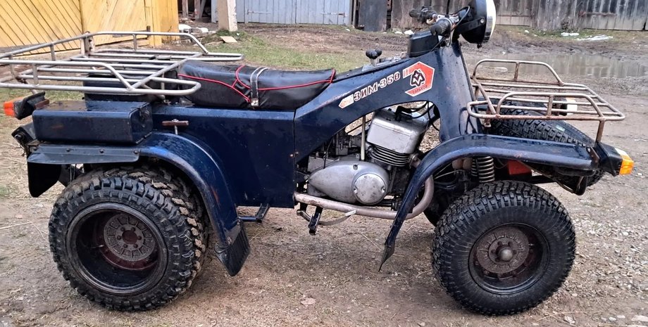Квадроцикл ЗИМ-350, ЗИМ-350, украинский квадроцикл, харьковский квадроцикл