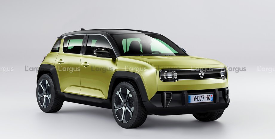 Электромобиль Рено 4, новый Рено 4, Renault 4 E-Tech, электромобиль Renault 4, новый Renault 4, электрокар Renault 4