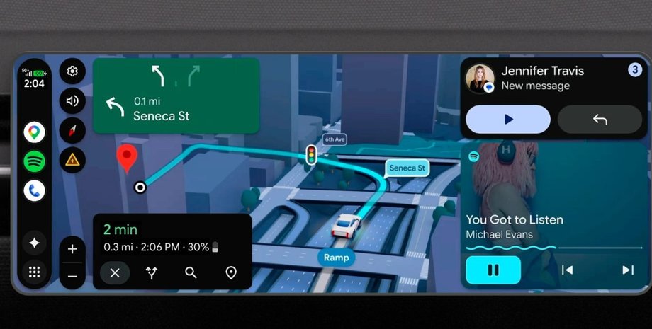 Обновление Android Auto