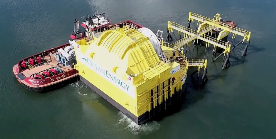 Електростанція генерує енергію з хвиль