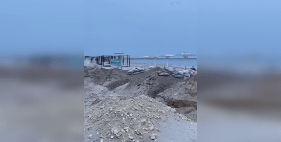 Крым, окопы, траншеи, фортификации, оккупированный крым, ВС РФ в Крыму