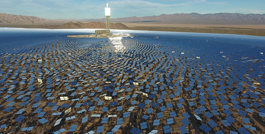Солнечная электростанция Ivanpah в Неваде