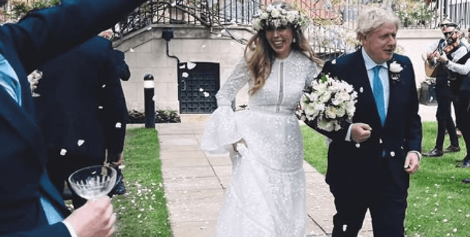 борис джонсон и кэрри саймондс, свадьба бориса джонсона, борис джонсон семья