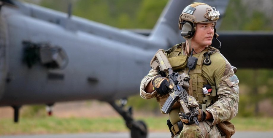 спецназ ВПС США Боєць спецназу PJ, американський спецназ, чорний яструб, Pararescue Jumpers