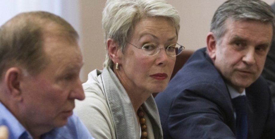 Леонид Кучма, Хайди Тальявини и Михаил Зурабов / Фото: Reuters