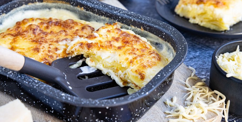 Гратен, картошка в духовке, блюда из картофеля, что такое гратен