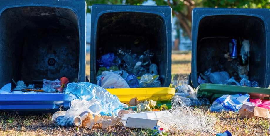 пара, баки, курьезы Пару на дороге остановили мусорные баки: дальше произошло "совсем непредсказуемое" (видео)