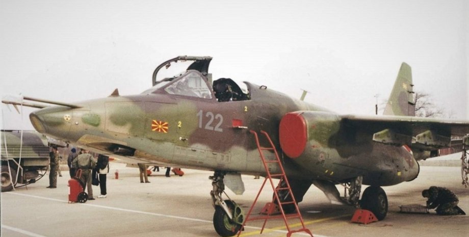 македонские Су-25, Северная Македония передала самолеты, Украине передали Су-25, Минобороны Северной Македонии