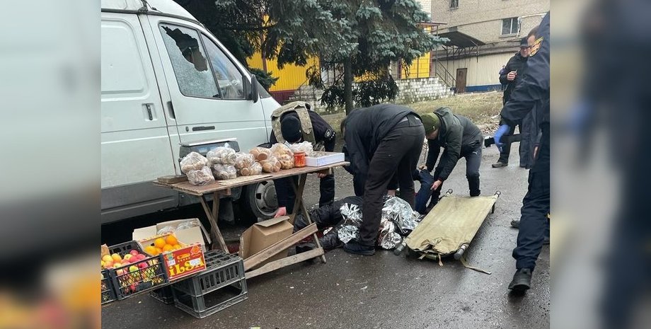 обстрелы Горняка из ураганов, рсзо ураган, обстрелы ураганами, обстрел рынка Горняк