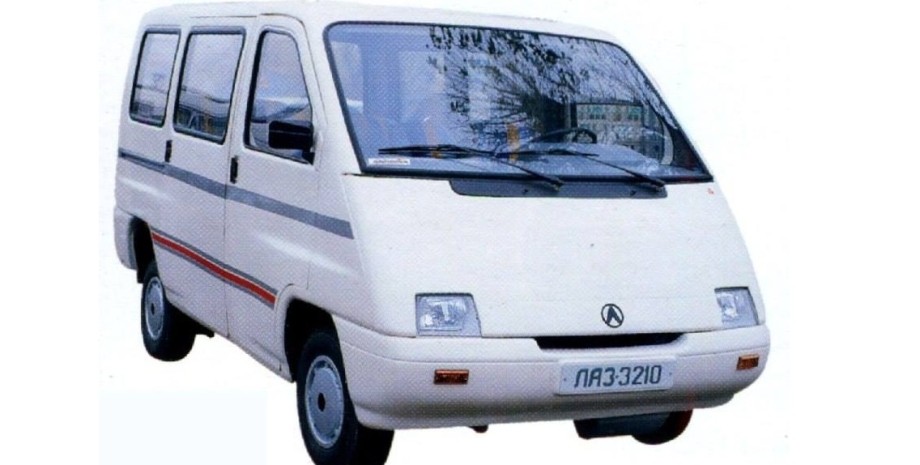 ЛАЗ-3210 1994, ЛАЗ-3210, мінівен ЛАЗ, мікроавтобус ЛАЗ